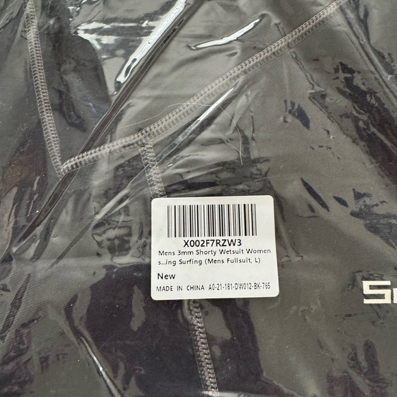 New unopened men’s Large wetsuit 3mm - Picture 3 of 3